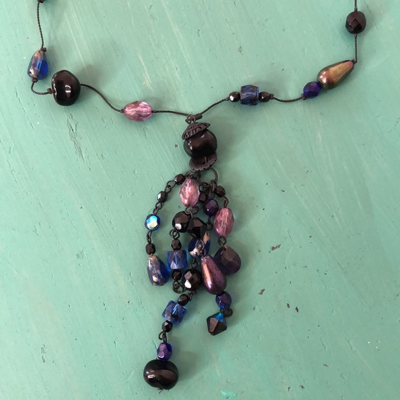 Chico’s Beaded Boho Gothic Necklace - Picture 5 of 5